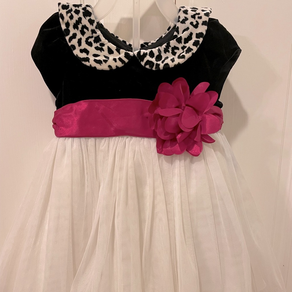 Beautiful, Only worn twice…18 month dress with matching silk diaper cover